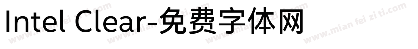 Intel Clear字体转换